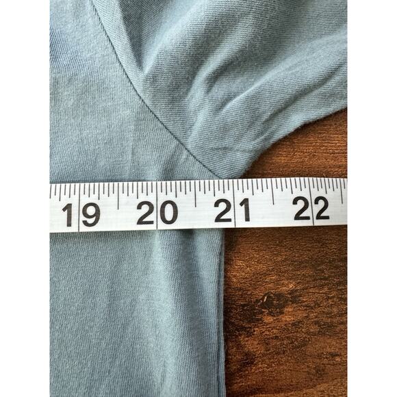 Uluru Hooded Tee Shirt Rocky Mountains Colorado New Unisex Medium Hiking Blue - Picture 6 of 7